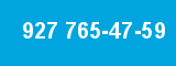 927 765-47-59